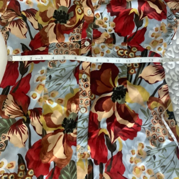 ZARA NWT SATIN EFFECT PRINT DRESS - Picture 10 of 11